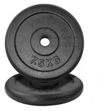 צלחת משקולות ממתכת 7.5 ק"ג