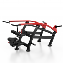 מתקן משקל חופשי מקצועי ליד אחורית MF-U009 צבע בורדו